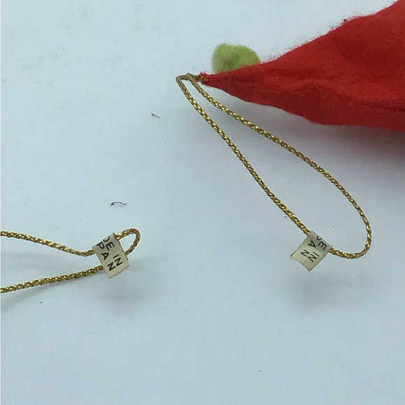 Vintage Knee hugging Elve Christmas Tree ornaments - Picture 7 of 7